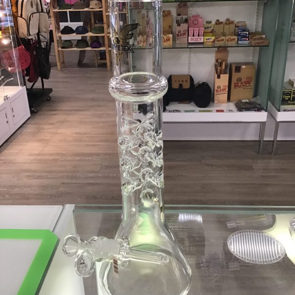 RET 15” Tall Gauntlet Beaker Tube W/ Multiple Pinch Diffusion Chamber