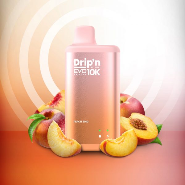 (NEW) Peach Zing - Drip’n by Envi EVO 10k