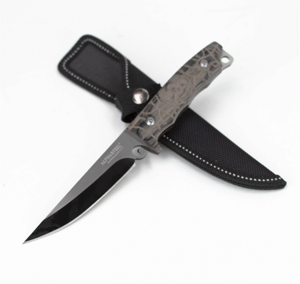 ALPHASTEEL | 8" Full Tang Fixed Blade Hunting Knife