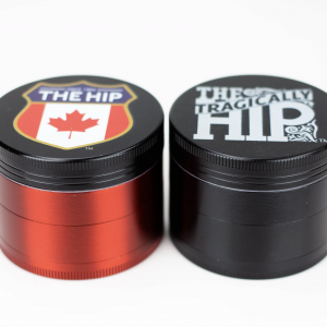 THE TRAGICALLY HIP - 4 parts metal red grinder by Infyniti