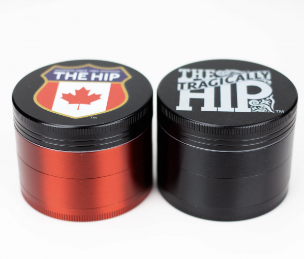 THE TRAGICALLY HIP - 4 parts metal red grinder by Infyniti