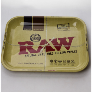 RAW METAL ROLLING TRAY – Authentic