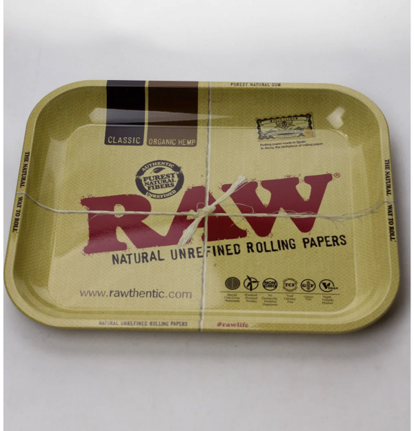 RAW METAL ROLLING TRAY – Authentic