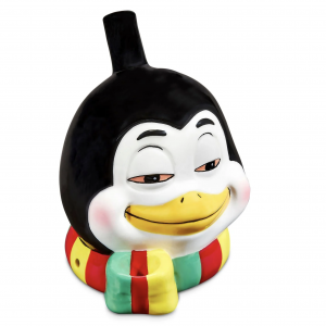 Ceramic Penguin Pipe