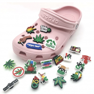 Weed Crocs charm