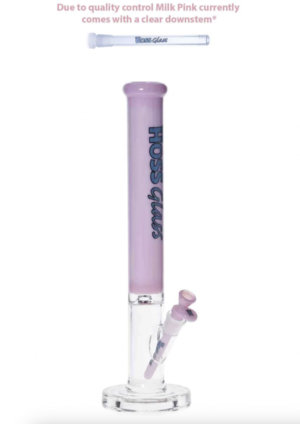 Hoss H166 - Straight Tube with Colored Top (18")