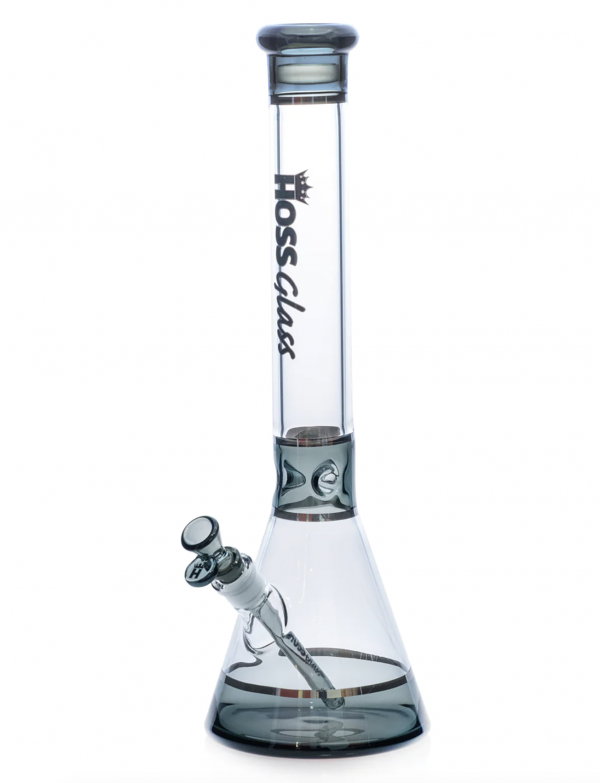 Hoss H036 - Tri-Section Platinum Banded Beaker (18")