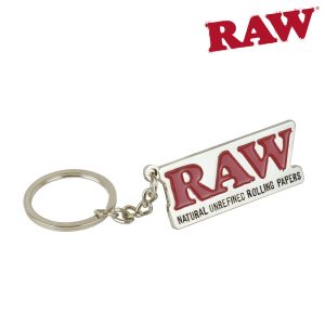RAW LOGO METAL KEYCHAIN