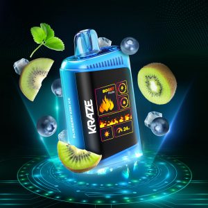 Blueberry Kiwi Ice - Kraze HD Mega