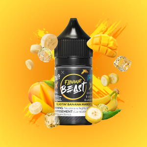 Blastin' Banana Mango Iced - Flavour Beast Salt 20mg