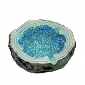 Blue Crystal Ashtray