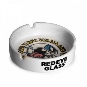 Red Eye Glass® 'Good Times' Ceramic Ashtray