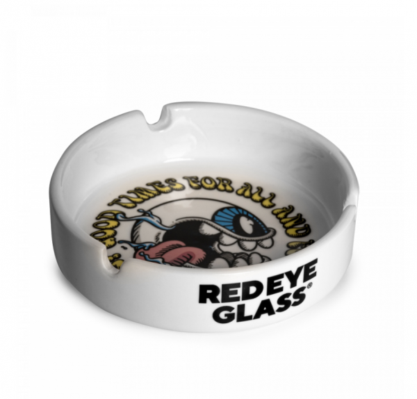 Red Eye Glass® 'Good Times' Ceramic Ashtray