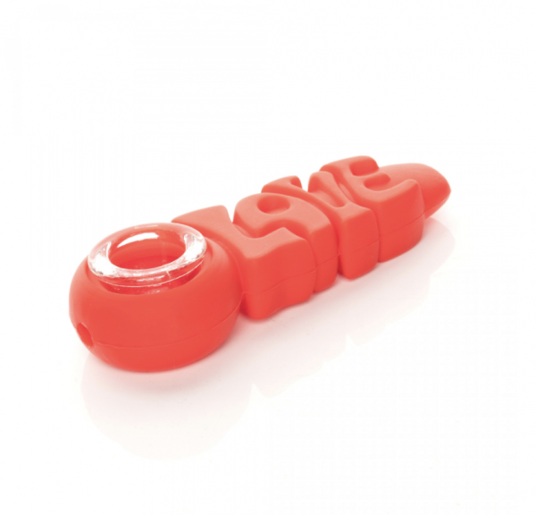 LIT® Silicone 4" Love Hand Pipe