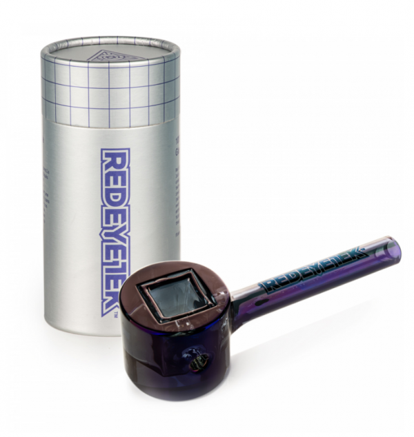 RED EYE TEK® 4.5" Metallic Terminator Finish Infinity Bowl Circle Hand Pipe