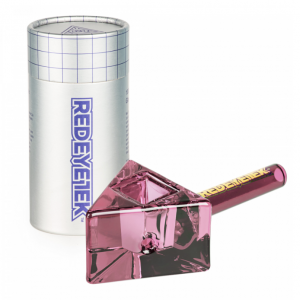 RED EYE TEK® 4.5" Infinity Bowl Triangle Hand Pipe