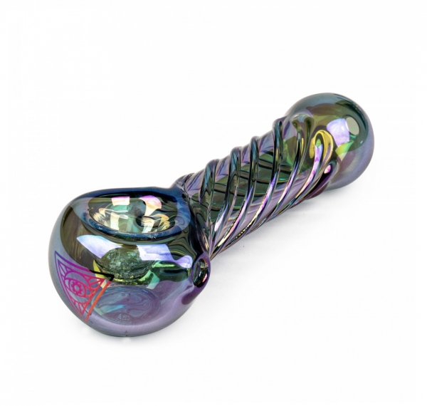 RED EYE TEK® 4" Metallic Terminator Finish Twister Hand Pipe