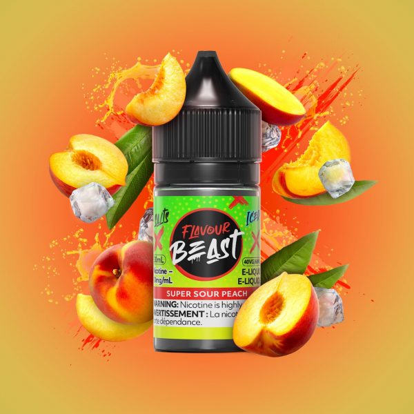 Super Sour Peach - Flavour Beast Salt