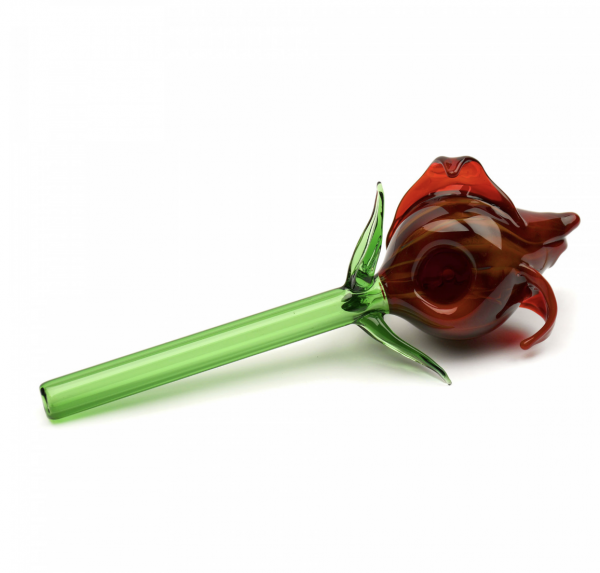 RED EYE GLASS® 4.5" Rosey Hand Pipe