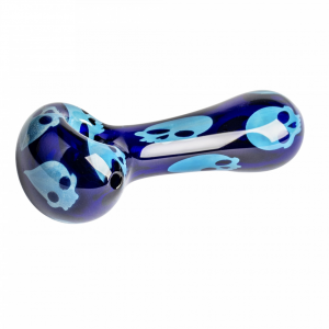 RED EYE GLASS® 4.25" Skulls Hand Pipe