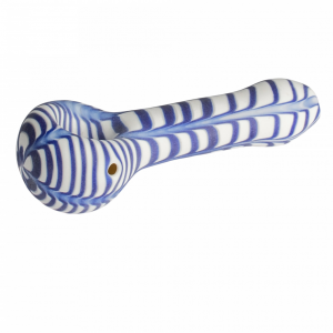 RED EYE GLASS® 4" Frosted Feather Hand Pipe