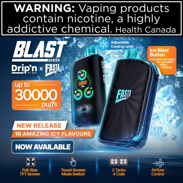 Drip'n by Envi Fasta Blast 30K Disposable