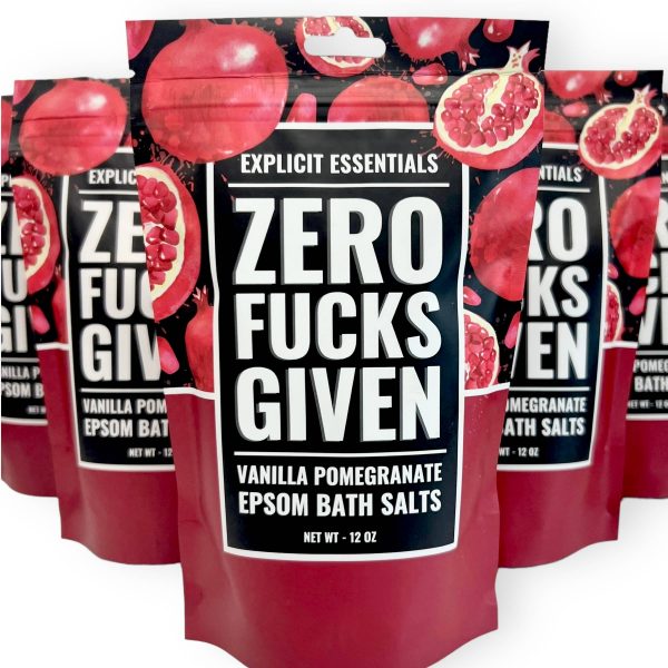 Explicit Essentials - Zero Fucks Given Bath Salts 12oz Bag