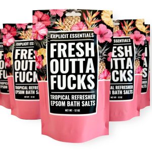 Explicit Essentials - Fresh Outta Fucks Bath Salts 12oz Bag