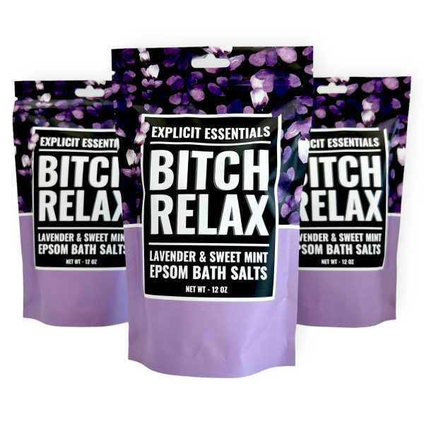 Explicit Essentials - Bitch Relax Bath Salts 12oz Bag