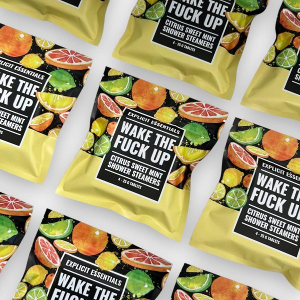Explicit Essentials - Wake The F%ck Up Shower Steamers