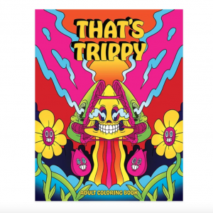 Wood Rocket - That's Trippy - Adult Coloring Book - 8.5" x 11"