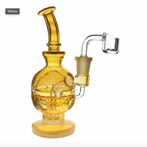 Milky Egg Rig - Plain Jane Glass - 7"