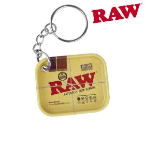RAW METAL TRAY KEYCHAIN