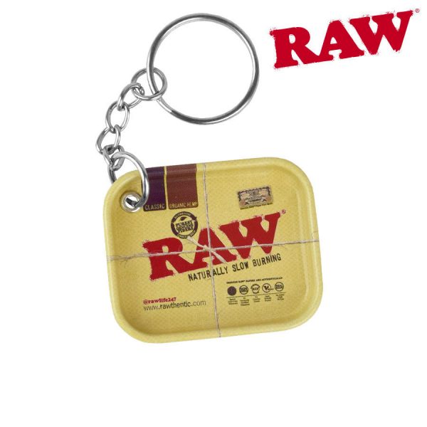 RAW METAL TRAY KEYCHAIN