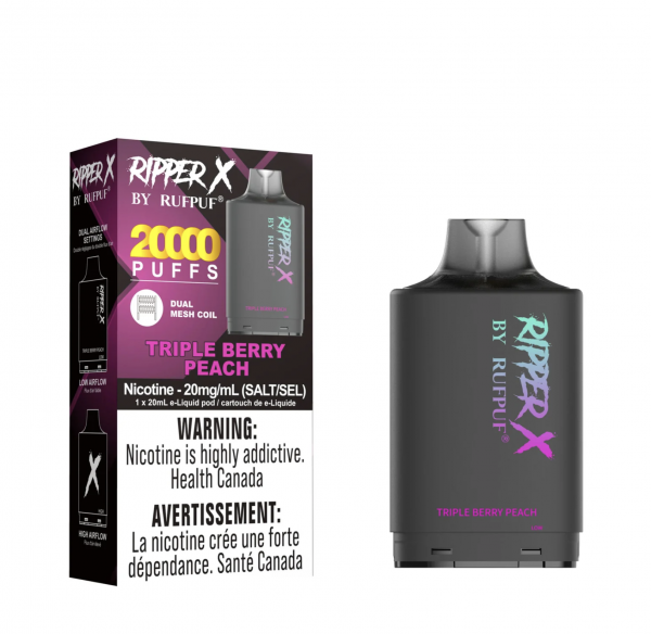 Triple Berry Peach - Rufpuf 20K Ripper X