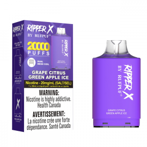Grape Citrus Green Apple Ice - Rufpuf 20K Ripper X