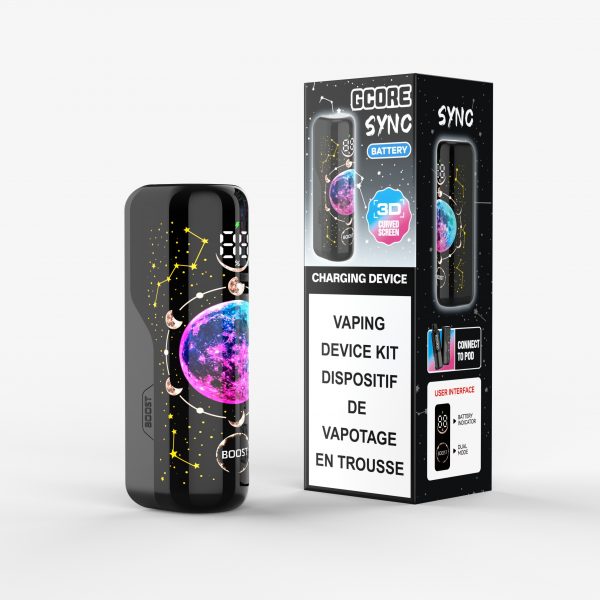 Gcore Sync Black Battery