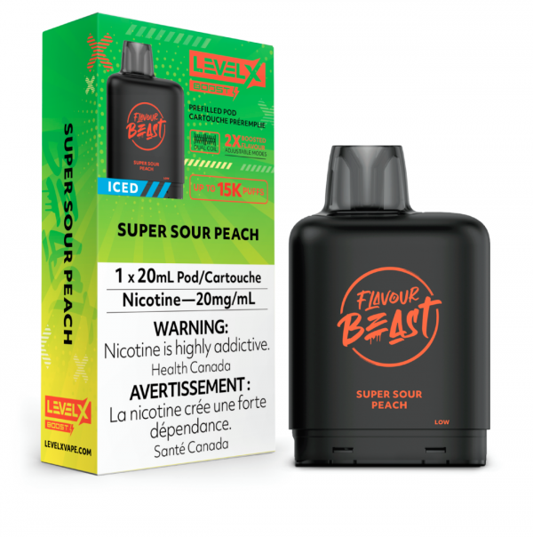Super Sour Peach Iced - Level X FB Boost