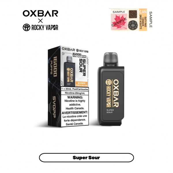 Super Sour - Svopp Rocky Vapor Oxbar [Prefilled Pod]
