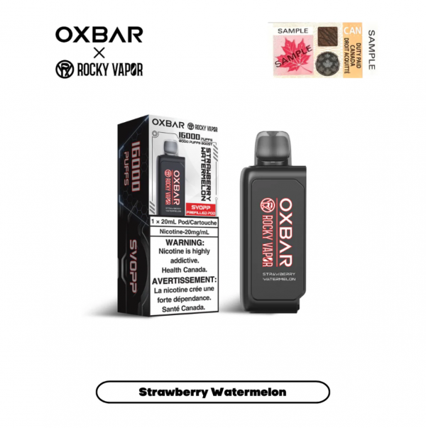 Strawberry Watermelon - Svopp Rocky Vapor Oxbar [Prefilled Pod]