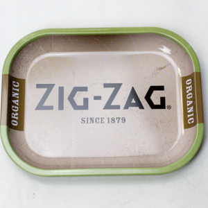 Zig-Zag Metal Rolling Tray Organic