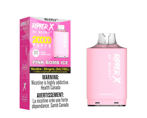 Pink Bomb Ice - Rufpuf 20K Ripper X