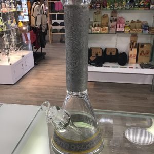 15 inch 9mm Painted Sandblast Beaker