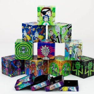 Cartoon Cube Herb Grinder