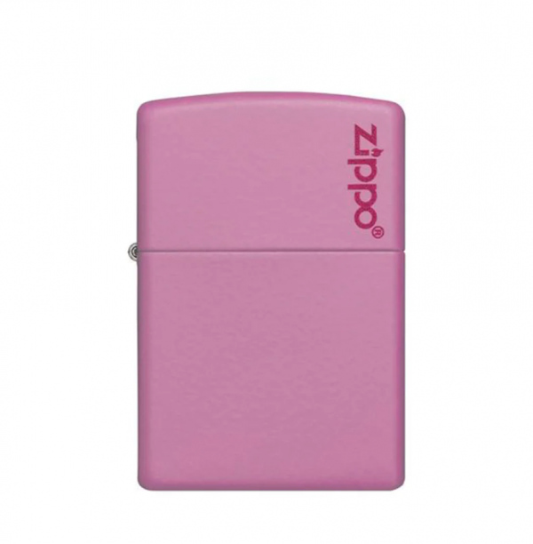 Zippo 238ZL Pink Matte with Zippo logo