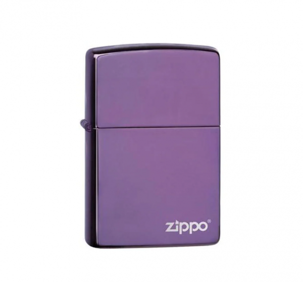 Zippo 24747ZL Purple Zippo Logo