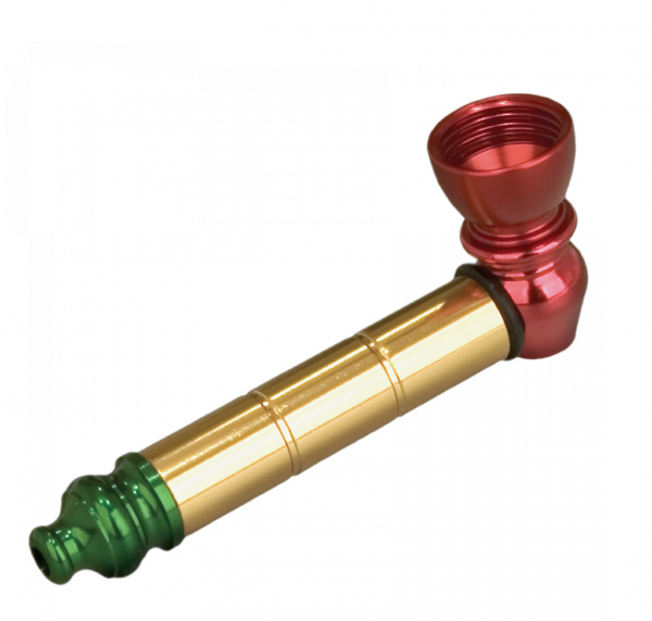 Rasta Anodized Metal Pipe