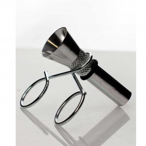 Round Metal Bowl With Clip