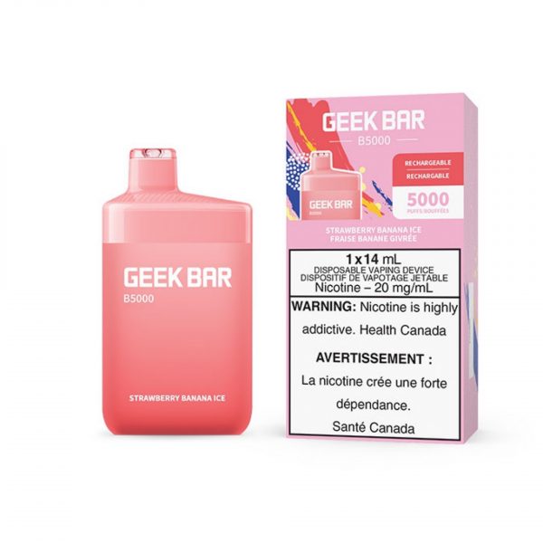 Strawberry Banana Ice - GEEK BAR