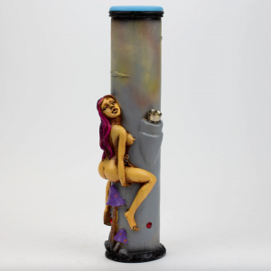 12.6" Resin water bong Glass Bong-Girl [AH184]